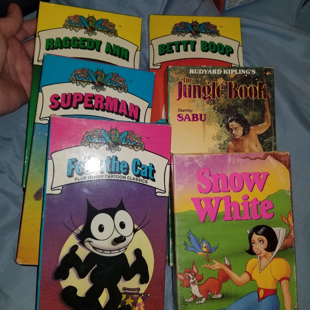 Kid vhs tapes